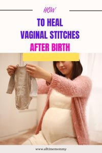 vaginal stitches after birth