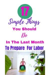 how to prepare your body for labor