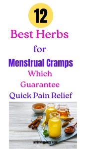 natural herbs for menstrual cramps