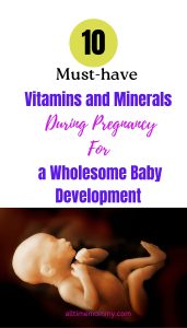 essential pregnancy vitamins