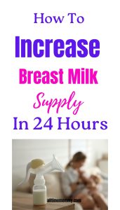 increase breast milk supply