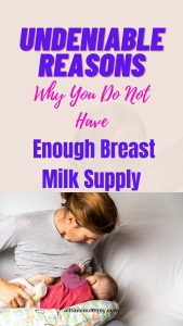 not enough breast milk supply