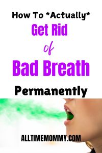 how to get rid of bad breath